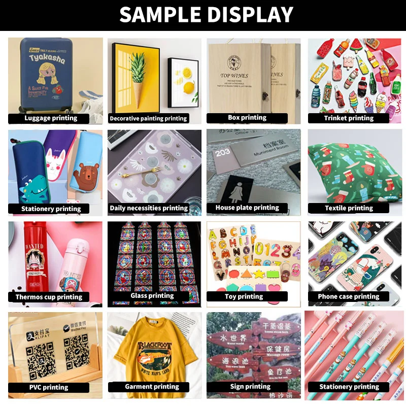 5060 Small uv dtg printer Dual nozzle xp600 Garment T-shirt shirt textile printing machine Flat lanyard printing machine