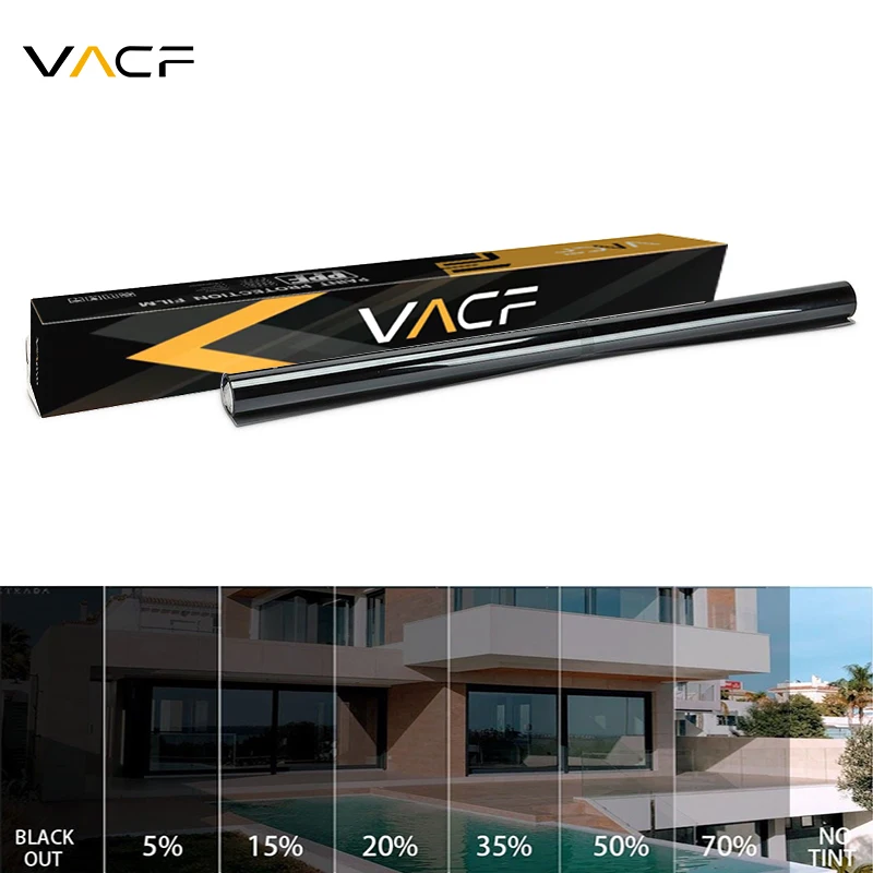 High Quality Heat Insulation 5%-80% VLT Solar Car Window Film 2 Ply Nano Carbon Dye Nano Ceramic Car Window Tint Films