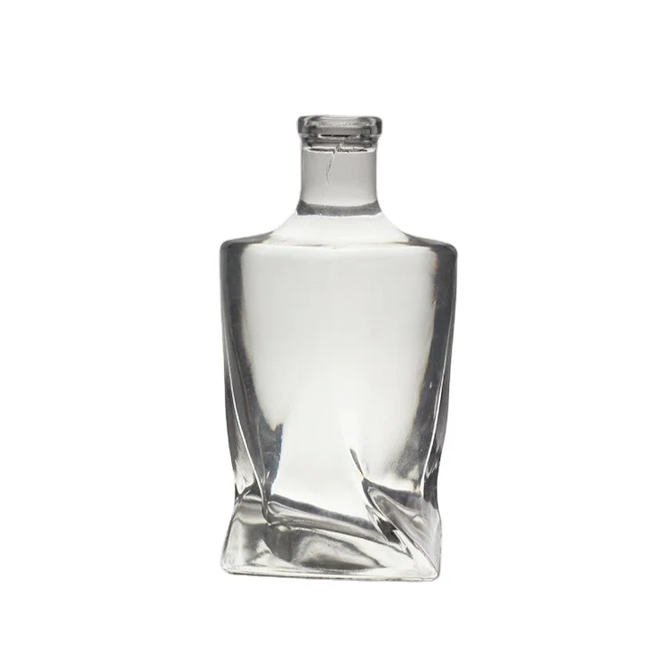 Ice Wine Vodka Liquor Glass Bottle Empty for Brandy