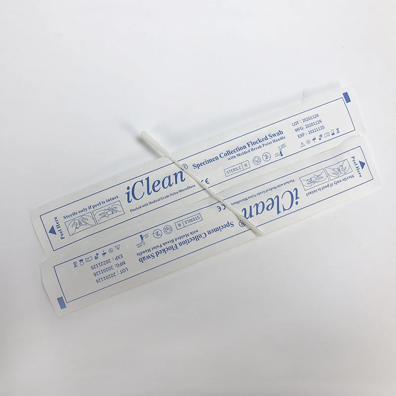Disposable Nylon Animal Dna Sampling Transport Specimen Collection Pet Swabs For DNA