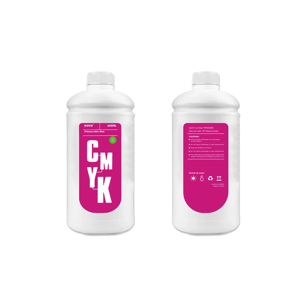 1000ml UV DTF CMYK Color Ink Use For Epson DTF Printer Machine Printing For Clothes and Bags With Low Price