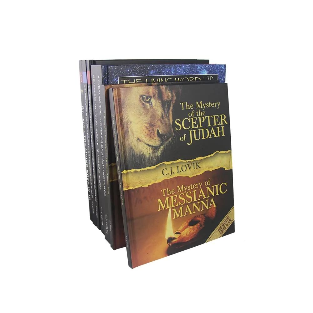 Custom Hardcover Book CMYK Full Color Offset Printing Glossy Or Matte Lamination Finishing Book
