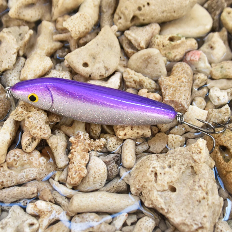 80mm 22g spoon lure Plastic Fishing Lures hard baits Spoon Hard Fishing Lure Treble Hook Salmon Bass Fishing Baits