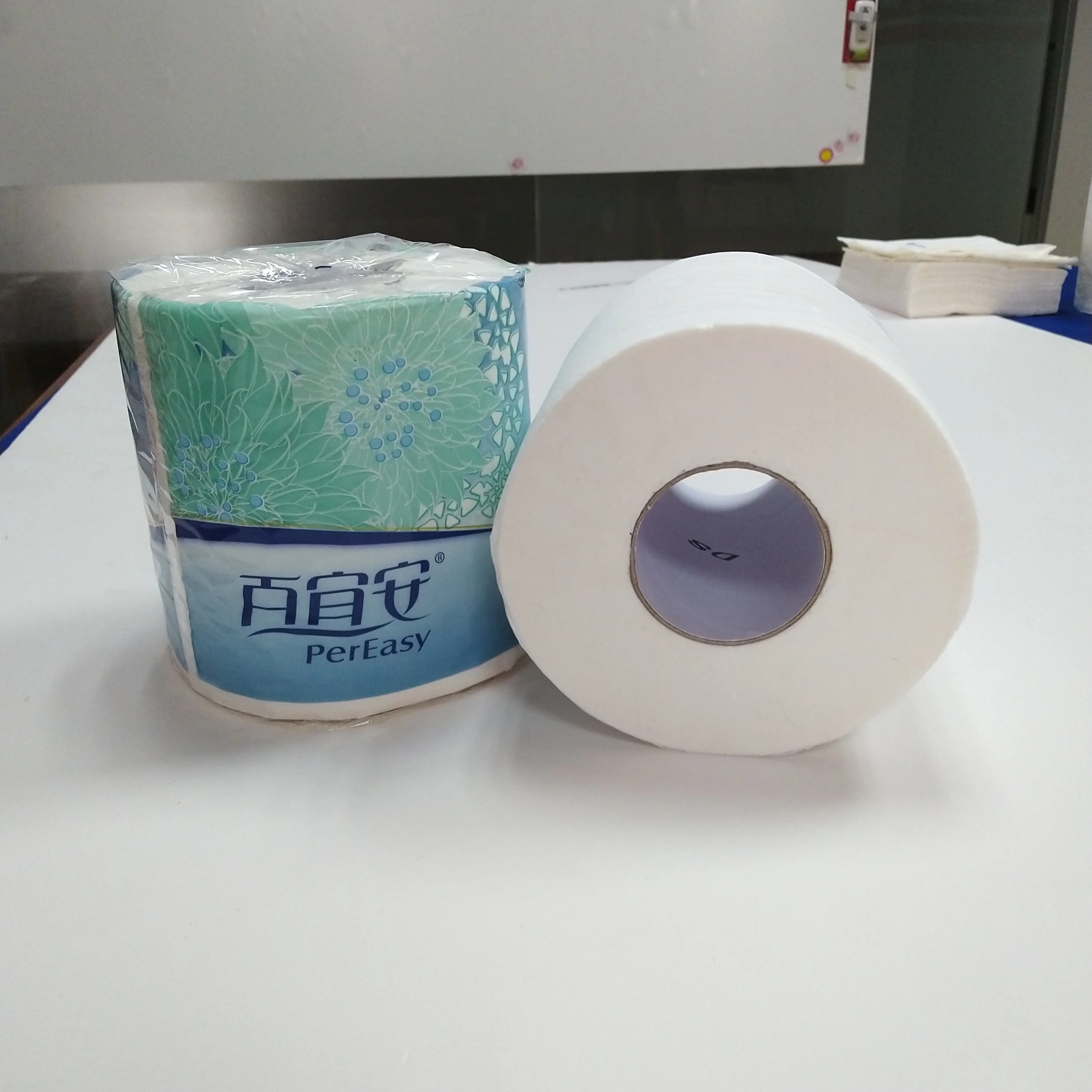 wholesale bulk biodegradable best quality toilet touch free paper