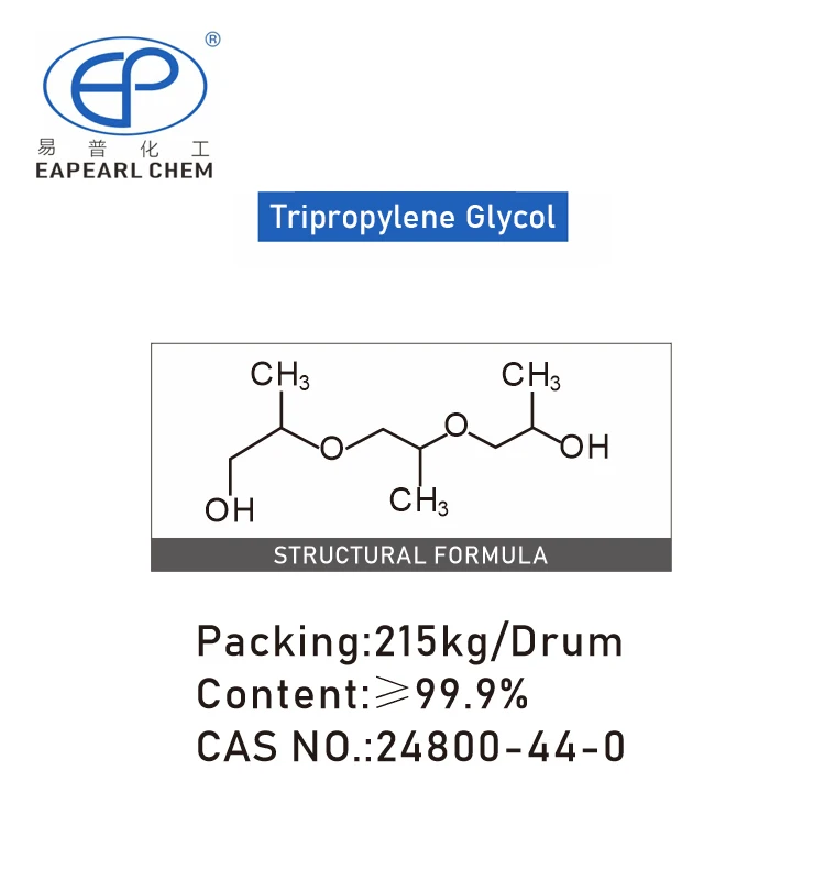 China Manufacturer Direct selling Industrial Grade Tripropylene glycol raw materials for Waterborne wood lacquer