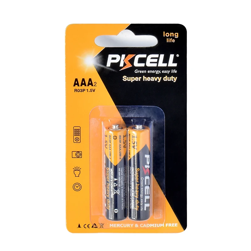 Good quality 1.5v aaa r03p battery um4 dry cell battery