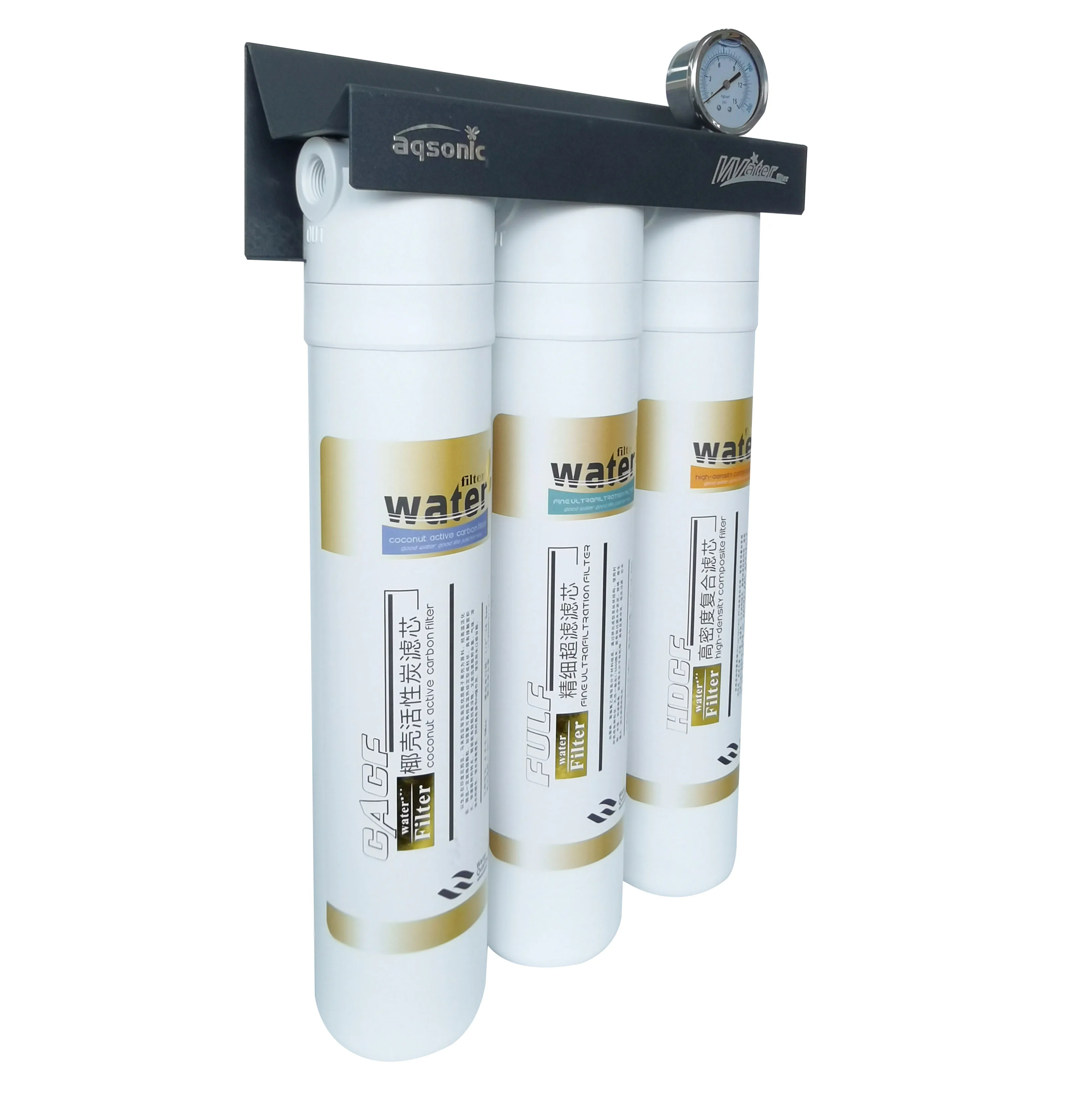 Large Flow 3 Stage Water Purifier Is Suitable for Drinking Machine Coffee Hot Whole House Filtration Etc.