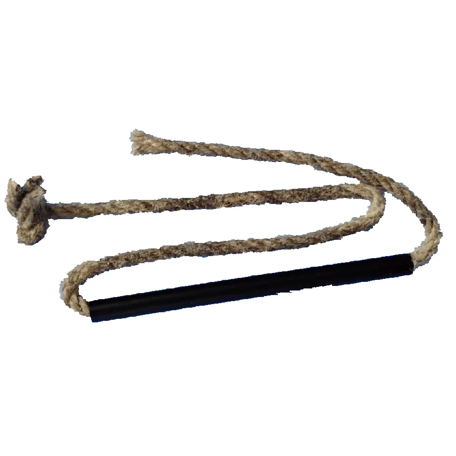 Mountaineering and camping survival hempTinderParaffin longitudinal fire rope