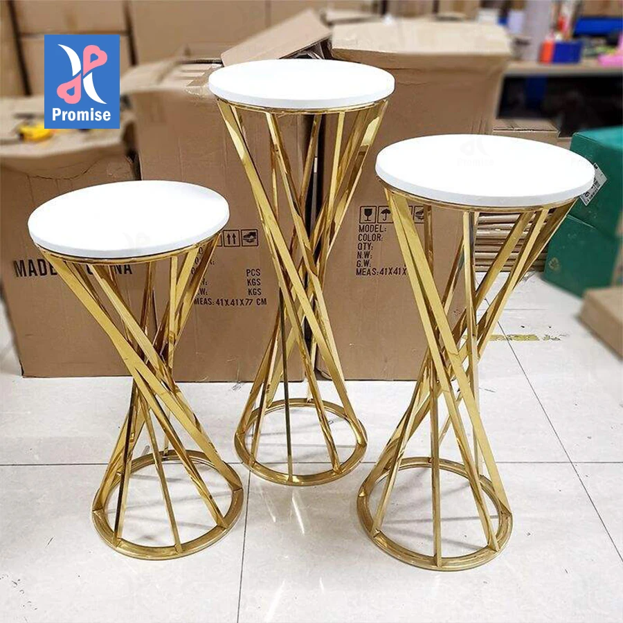 Best Selling Cheap Multiple Sizes Iron Metal Flower Stand Wedding Cake Stand for Decoration