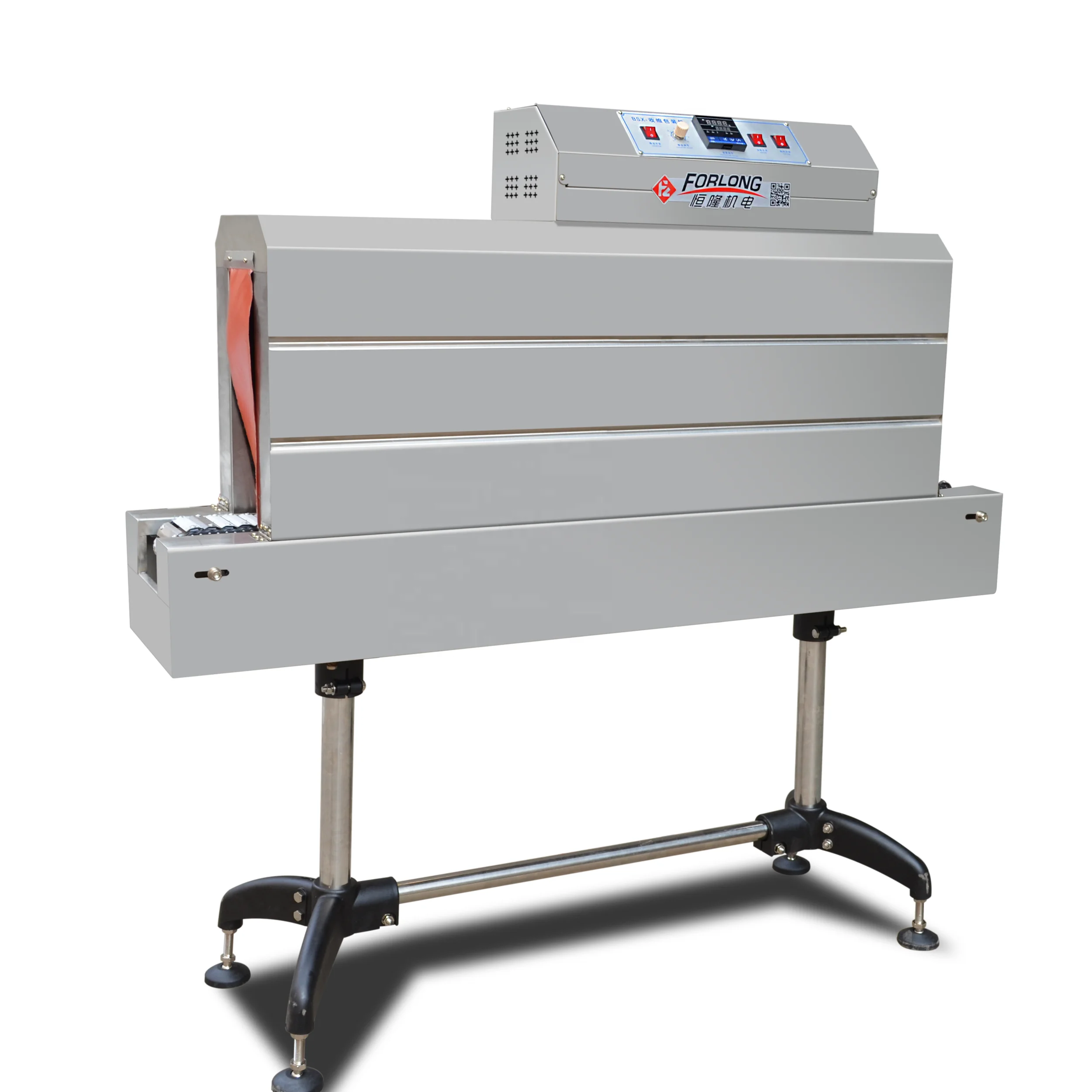 Electric steam sleeve shrink labeling wrap machine heat tunnel thermal wrapping equipment not with steam generator for bottles