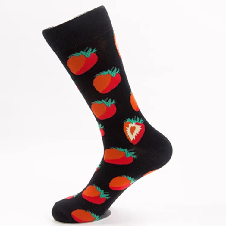 Manufacturer Colorful Happy Design Unisex Couples Sox Low MOQ Custom Logo Patterned Women Socks
