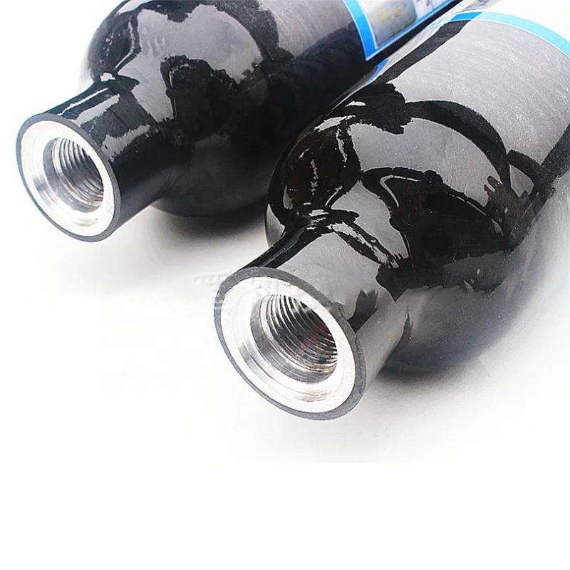 High pressure Factory Direct Sale 4500psi 30mpa 300bar  Carbon Fiber Bottle gas Cylinder