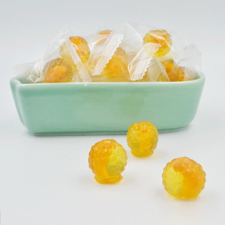 Casual Snack Mango Juice Candy Fruit Candy Juicy Soft Candy Mango Flavor Sweets