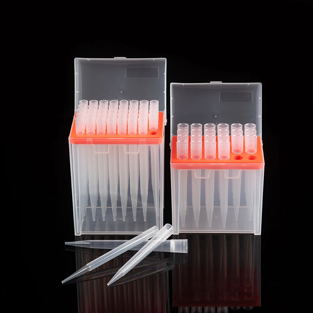 10ul Plastic Transparent Non-filter Pipette Tips