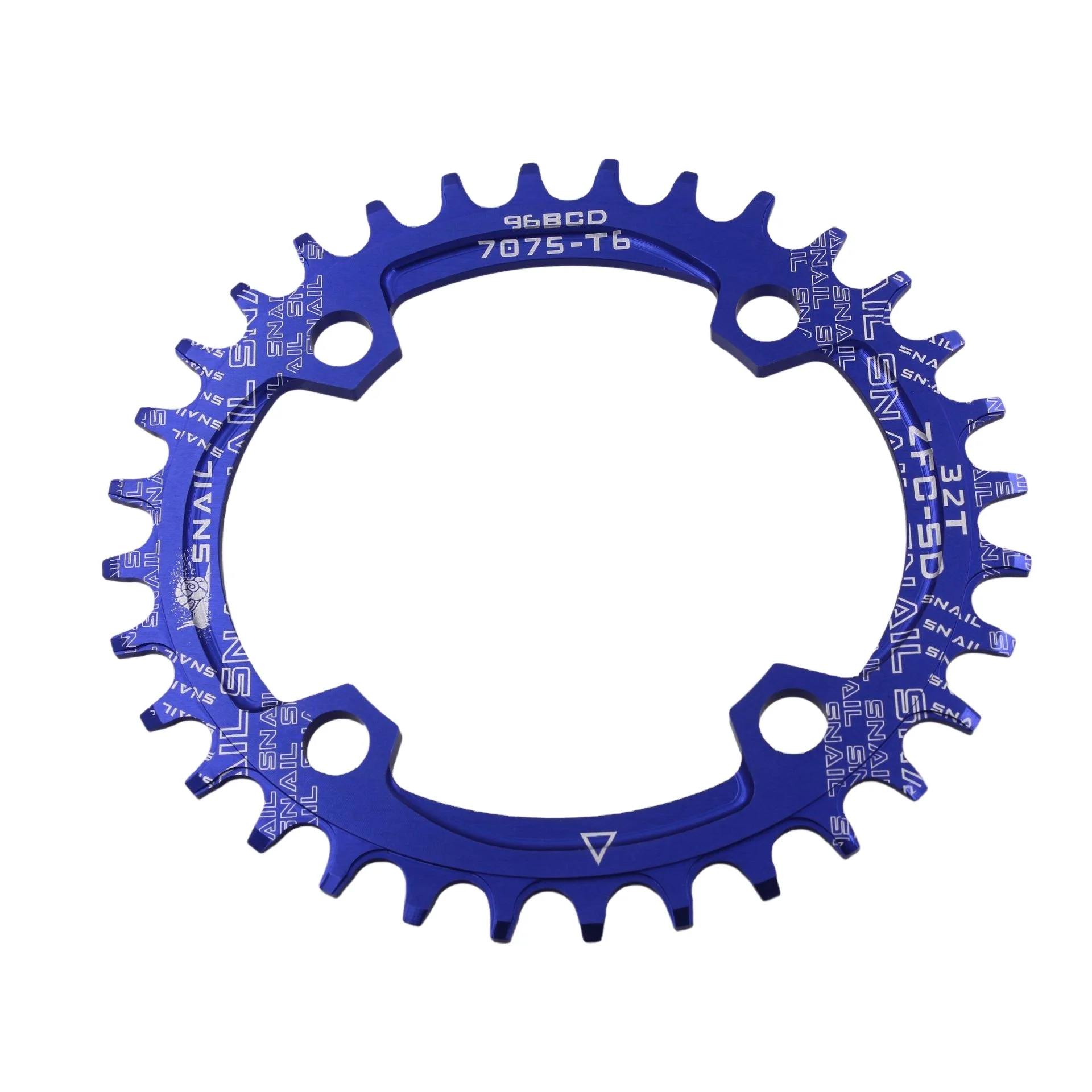 SNAIL mountain bike single chain wheel chain ring 96/104bcd  oval disc 32T/34T/36T/38T/40T/42T sprocket for Cycling Bike Part