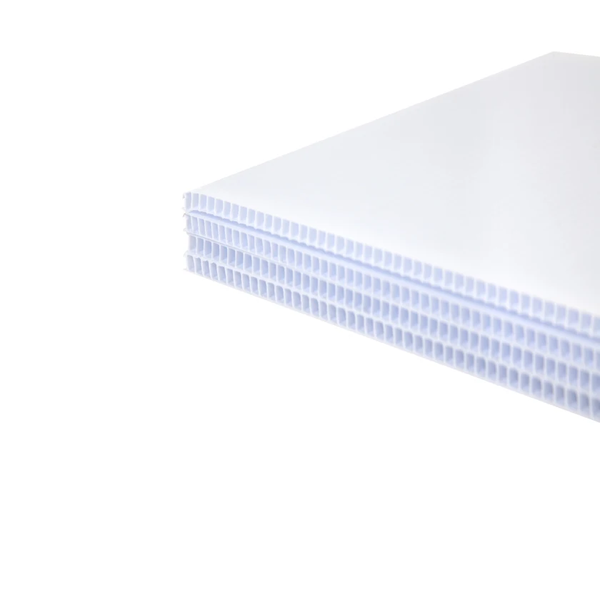 Hot Selling Recyclable 5mm Corrugated Hollow Plastic Polypropylene Pp Sheet corflute sheet