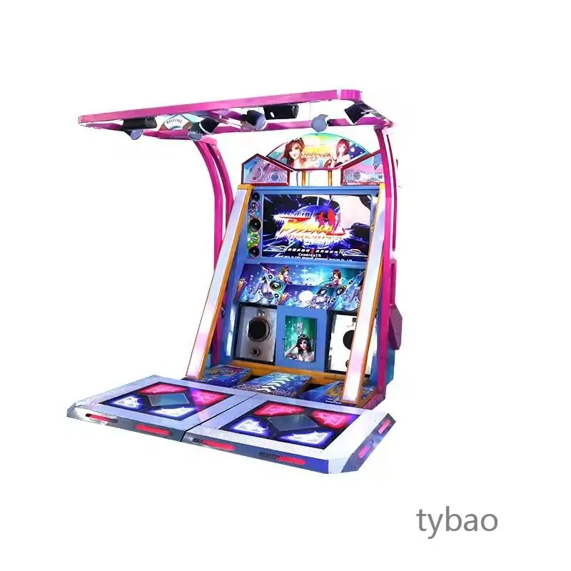 Игровой автомат для танцев с монетоприемным управлением