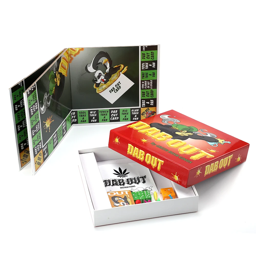 china supplier paper board game set personalized board game play fun board game