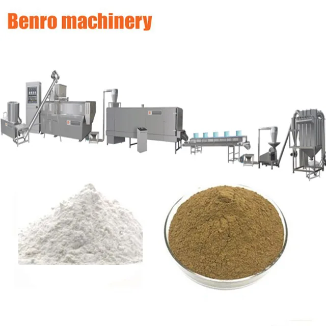 500kg/h baby food cereal  Industrial processing equipment production line plant