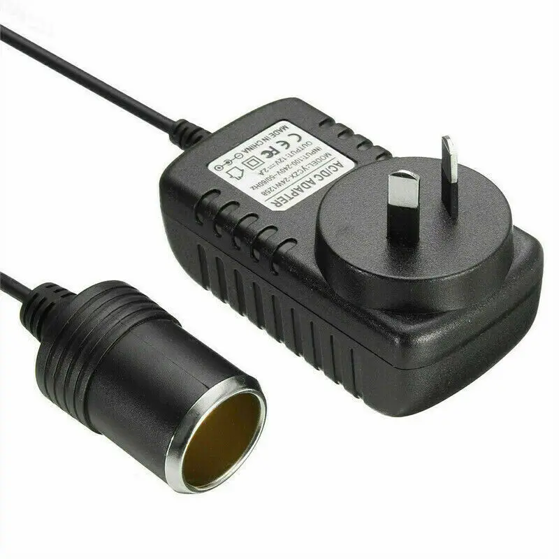 Преобразователь переменного тока в постоянный ток 2 а 24 Вт автомобильный прикуриватель 110-240 В до 12 адаптер питания переменного/постоянного