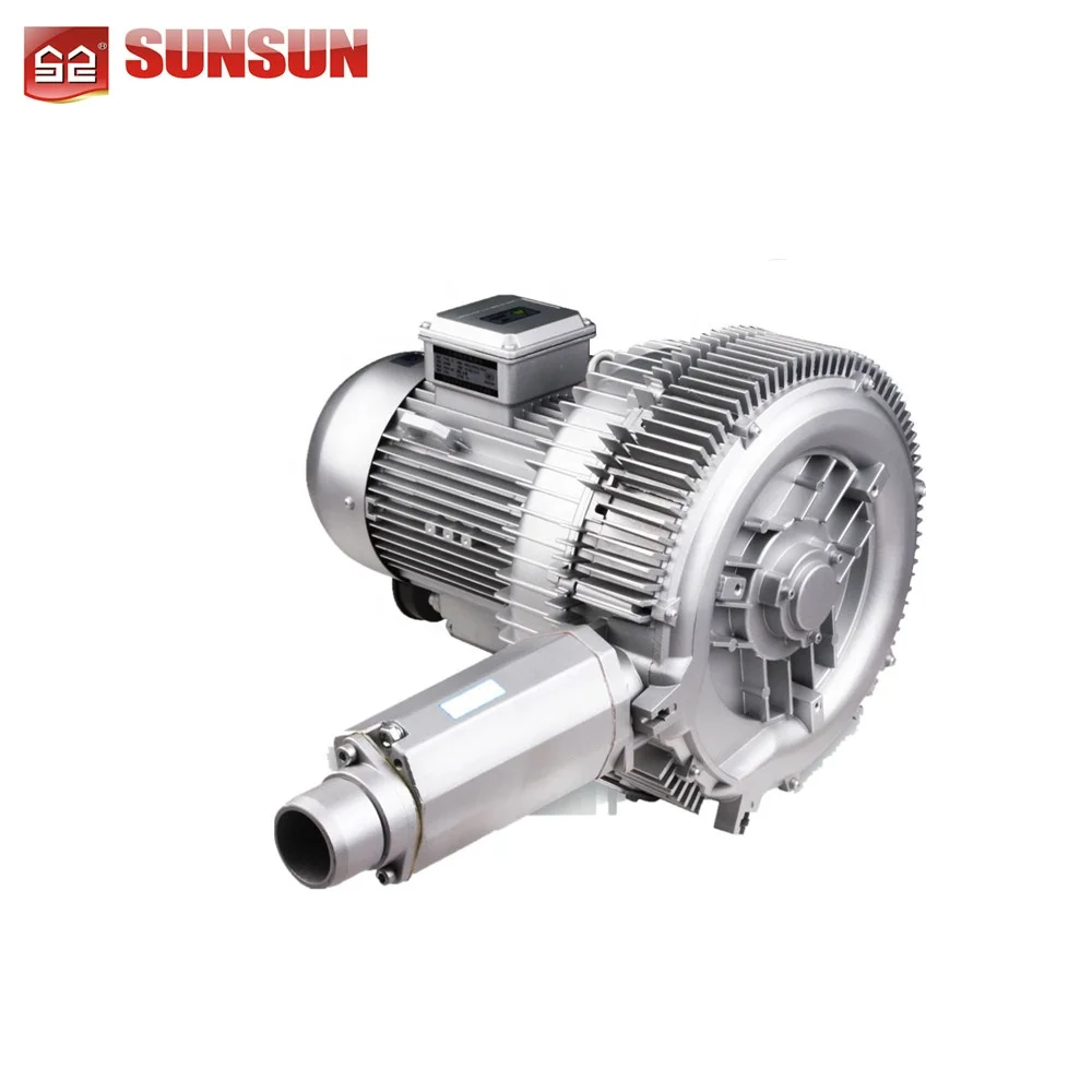 Воздуходувки SUNSUN серии PG надувные вакуумные промышленные насосы для пруда Вихревой вентилятор турбо боковой канал воздуходувка с кольцом рыбы