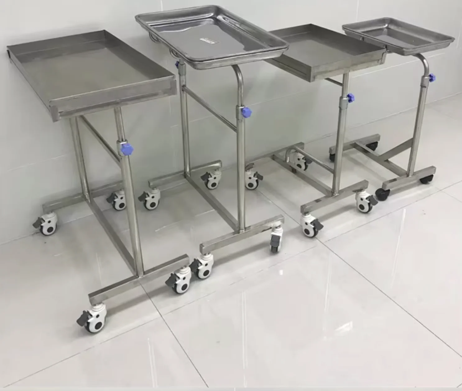 Good Sell Hospital Abs Surgical Emergency Crash CartClinical Medical Treatment Instrument Anesthesia Dressing Trolley Mayo Table