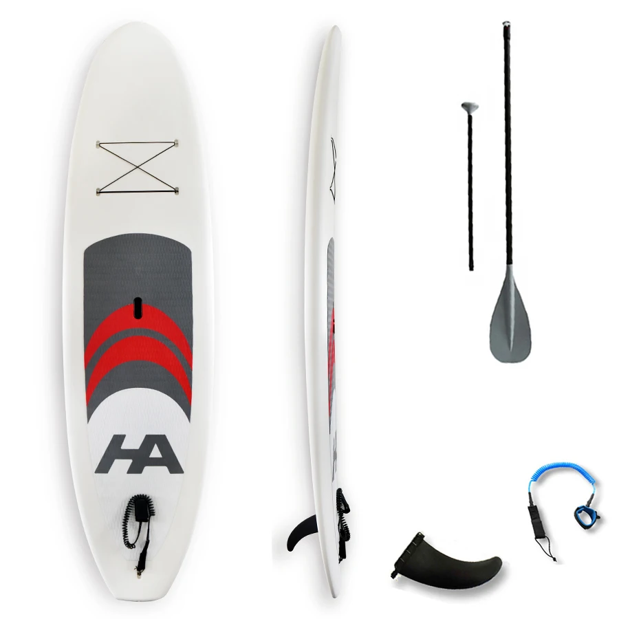 New design wholesale cheap price hard durable stand up paddleboarding sup board 2022 surf board paddle board  plastic for sale