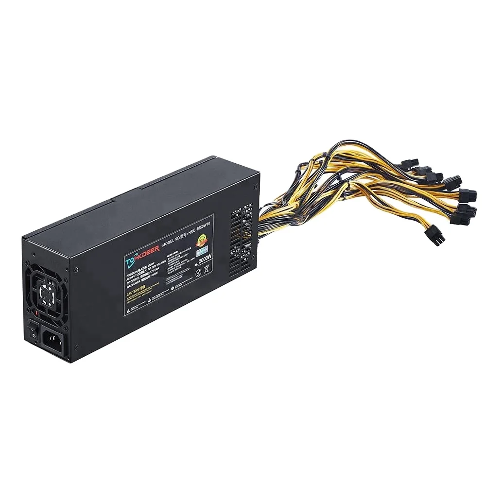 HRCPOWER wholesale 1000w 1200w 1300w 1600w 1800w 2000w 2400w 2800w 1u psu with good quality