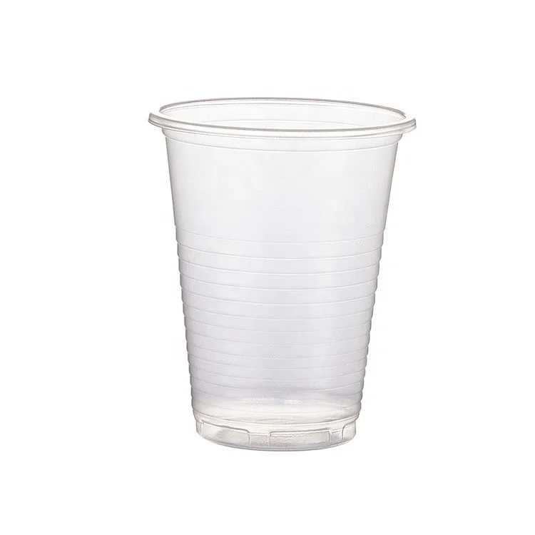 16oz Pet/PP Cup Disposable Plastic Cold Drinks Custom Ice White Party Plastic Cups Transparent Coffee Plastic with Lid