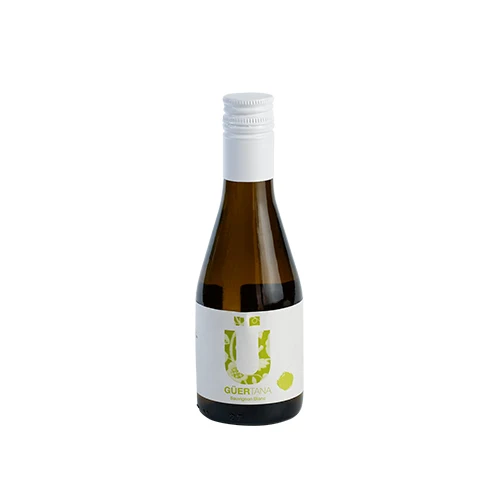 High Quality Spanish White Wine Dop Jumilla Guertana Sauvignon Blanc Grape Medium Production 187 Ml Bottle Table Wine