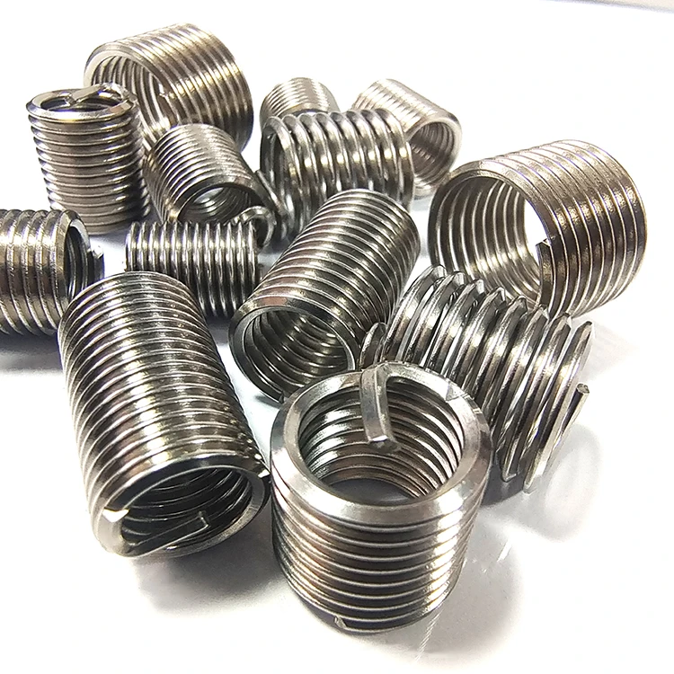 M6 Stainless Steel Material Wire Threaded Expanding Insert For Plastic