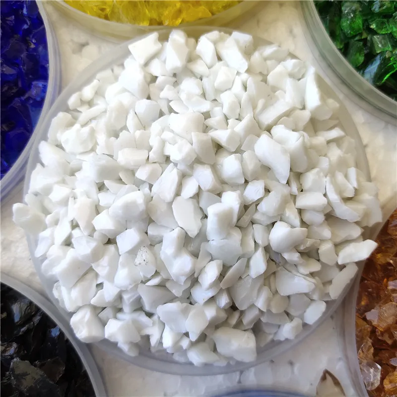 Factory Price Various Colors glass sand landscaping Glass Sand