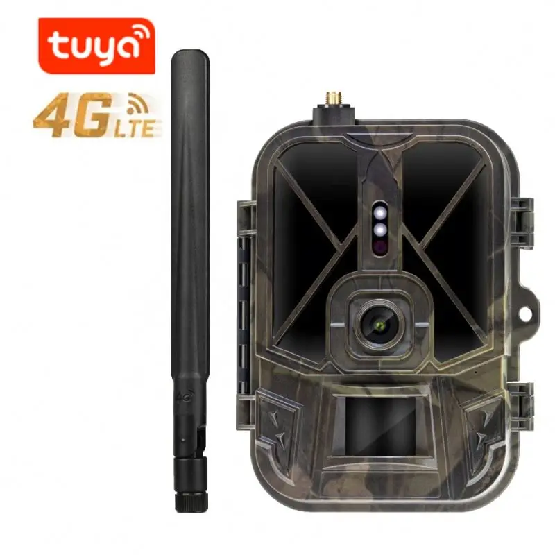 Suntek New 4G Tuya Hunting Trail Camera 4K 30FPS 36MP Livestream Support Wireless Night Vision Cellular Wildlife Camera