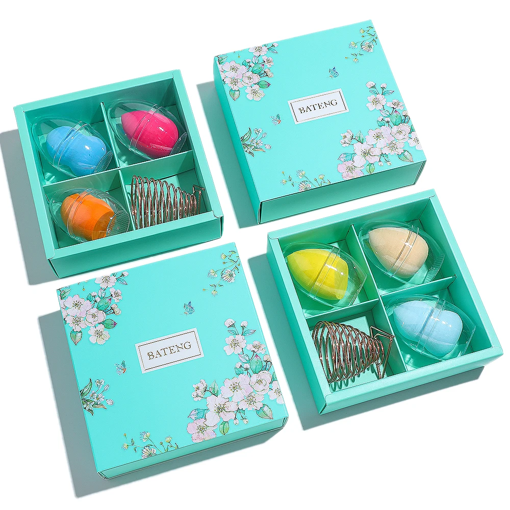 Wholesales Face Cosmetic Powder Makeup Puff Makeup Sponge Set Beauty Makeup Blender