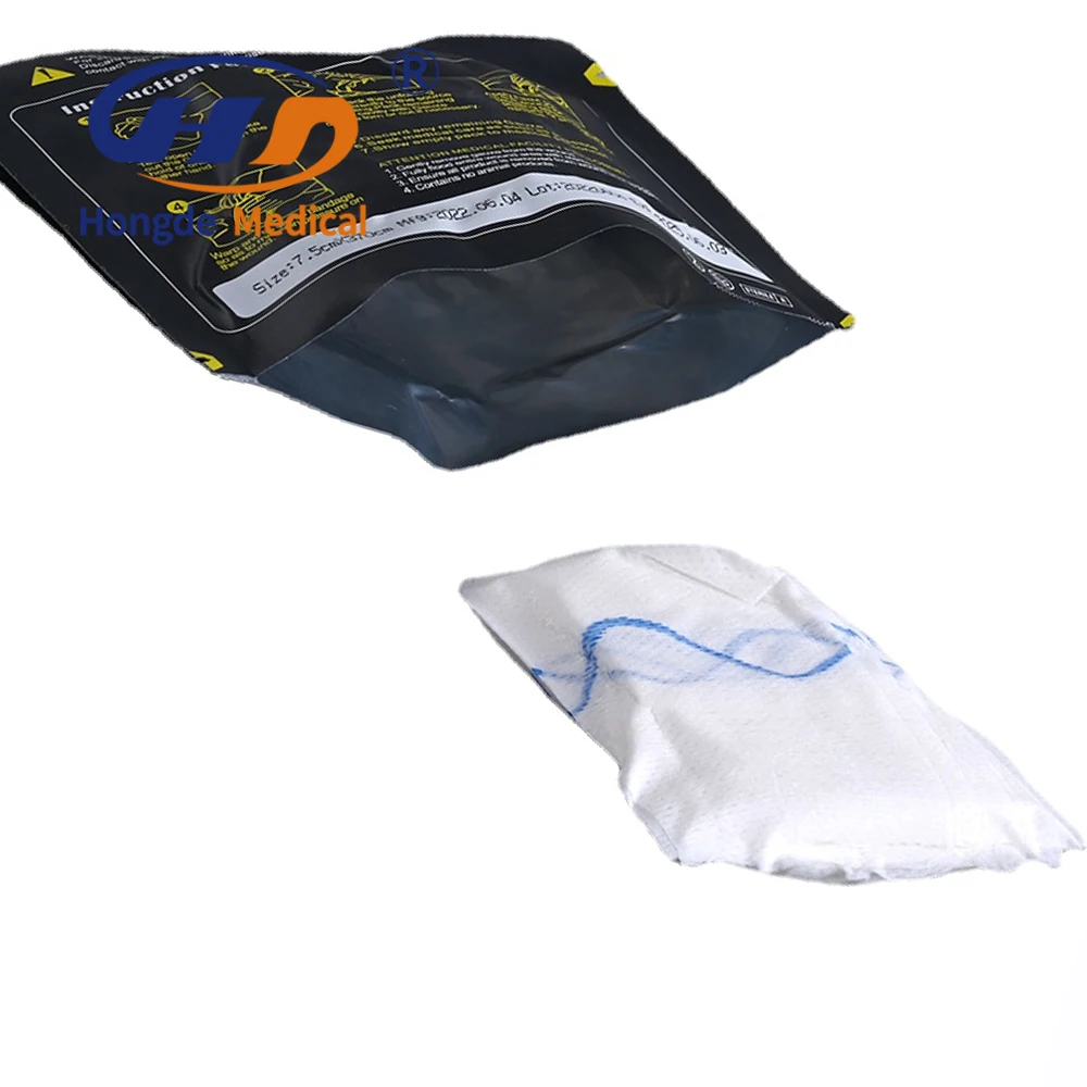 High Quality Woven Wound Tourniquet Dressing Chitosan Better Than Zeolite Kaolin Z-fold Hemostatic Gauze