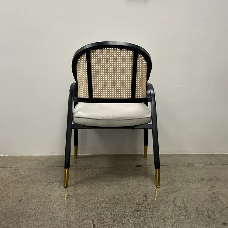 Customized Luxury Dining Chair Wood Dining Room Chair with Removable Cushion for Modern Restaurant or Homes