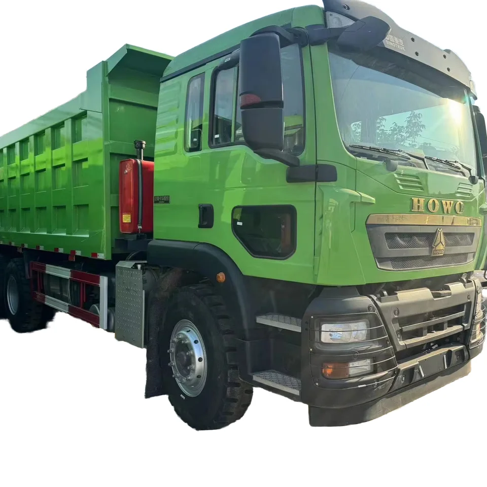 Used Howo dump Howo dumper truck 6x4 336 371 10 wheeler 40ton tipper truck trailer dump truck with low price