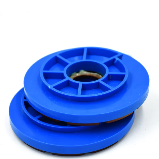 Quality 3inch Snail Lock Edge wet Polishing Pads for  polishing granite marble