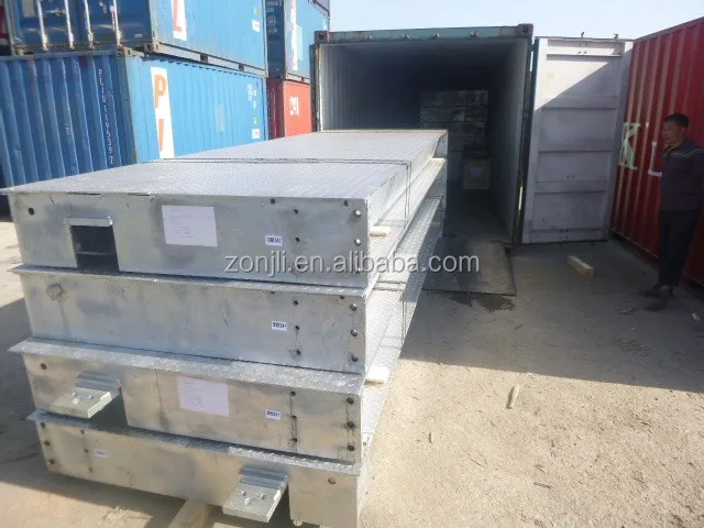 80t 3x18m Galvanized Concrete Heavy duty  Truck Scale Weighbridge Weighing Scale