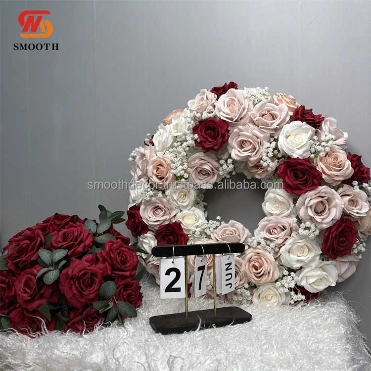SMOOTH Pink Artificial Flower Garland  Competitive Price Flower Garland for Decoration