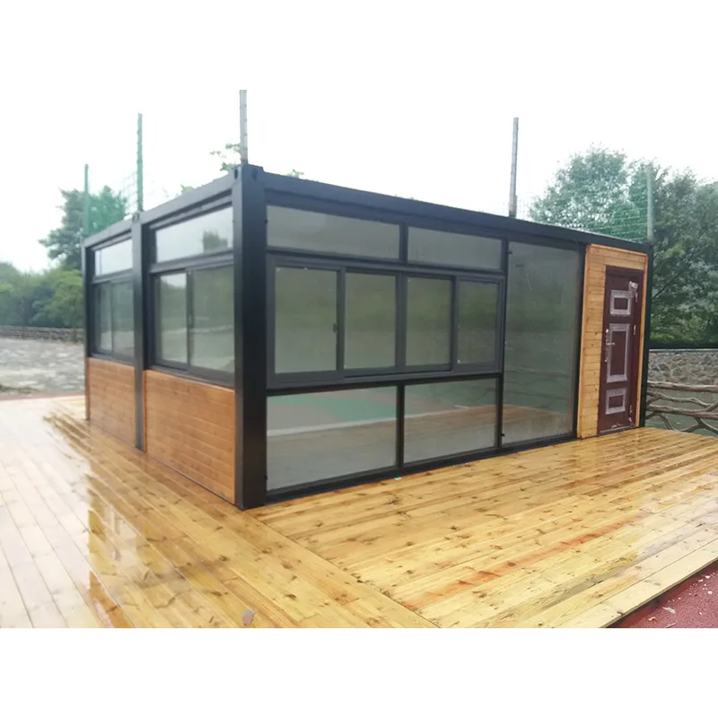 China Made Prefabricated 20ft 40ft High Quality Container Homes with custom-made