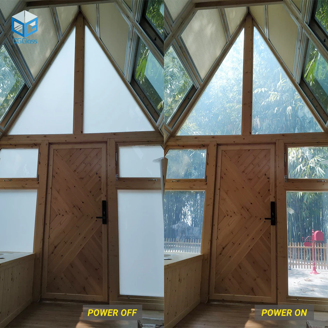 Factory direct sale temppered glass remote control electrically smart glass for window partition wall shower door