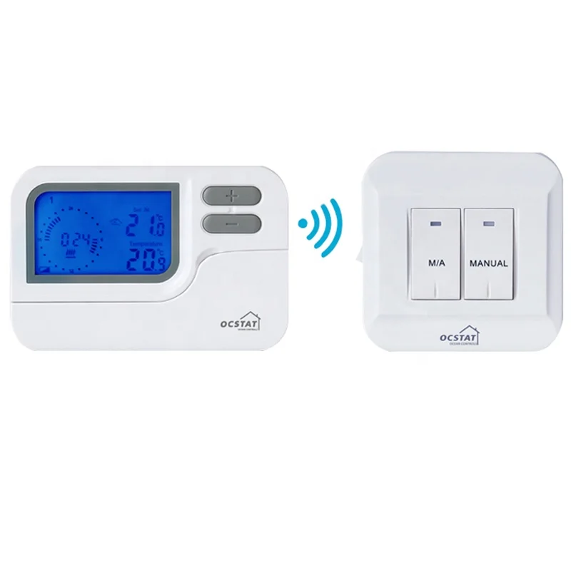 The Radio Frequency Weekly Programming Heating Room Thermostat For Boiler