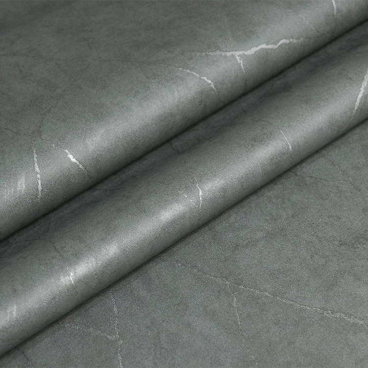 Cement Texture Plastic Decorative Membrane Roll Factory Interior MDF Furniture Printing Layer Film Plastic laminating Foil