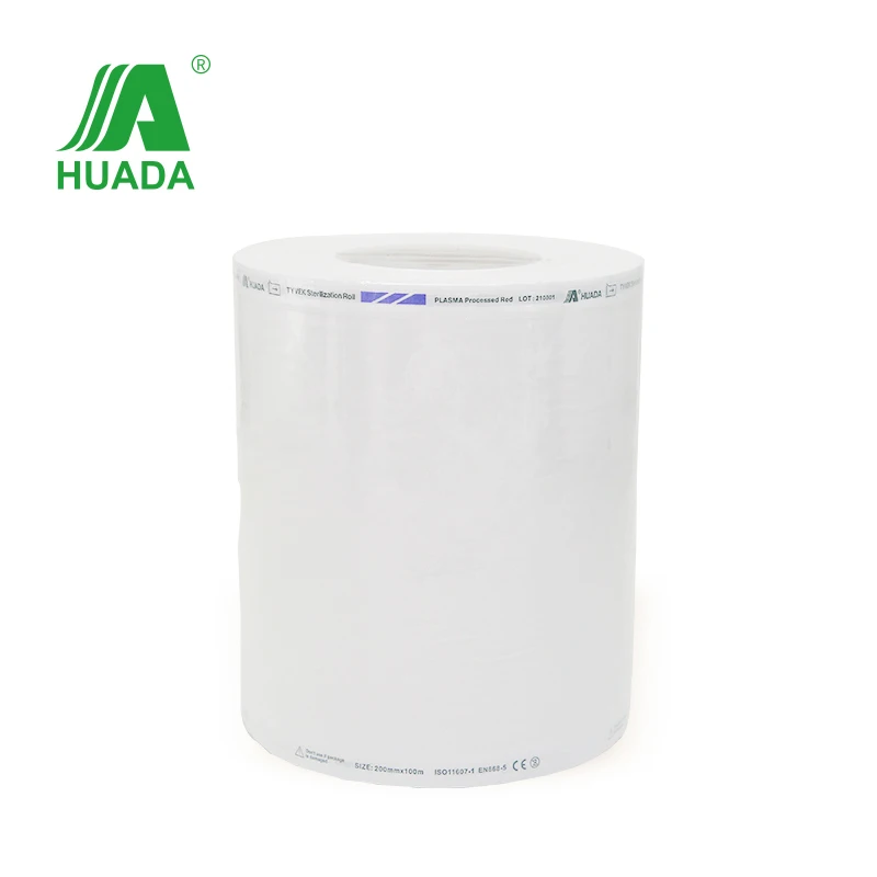 Other medical consumable Product Dental Hospital use 1073B  Tyvek Roll Pouch Sterilization with EO & Steam  indicator