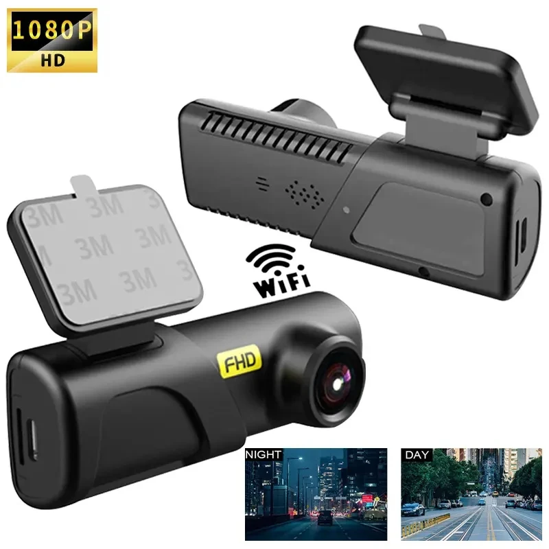 Car Dash Cam 1080P WIFI APP Driving Recorder Night Vision with tracking system inside 2k GPS Night vision front Rear dash camera