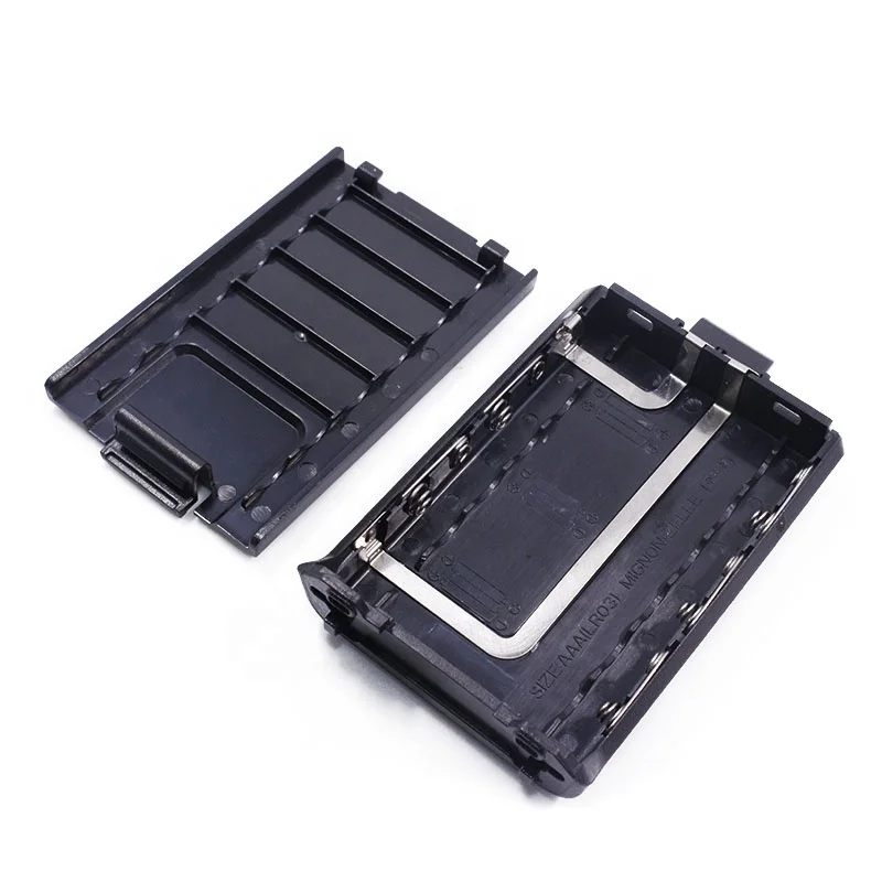 Baofeng UV-5R батарейный отсек 6xAA оболочки черный для DM-5R плюс серии FM трансивер Walkie Talkie двухстороннее радио иди и болтай