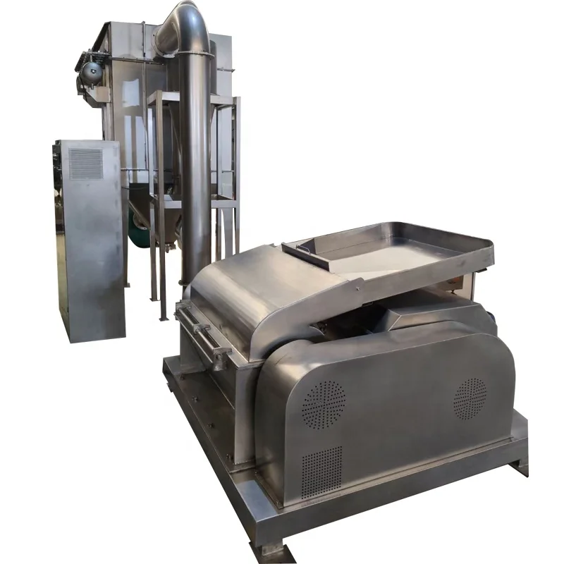 Lithium iron phosphate crusher Dust-free crushing production line for lithium battery sheet anode and cathode materials separate