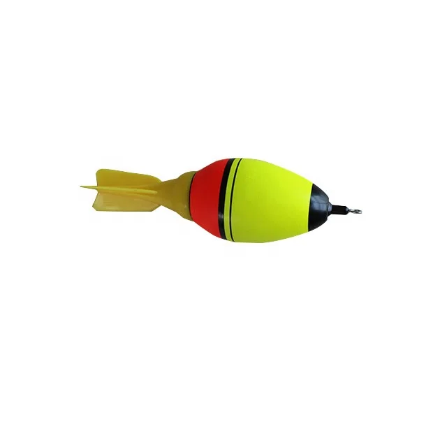 Economical Fishing tackle buoy fishing float yellow red hard tail EVA foam environmentally material 20g/40g/60g/80g in stock