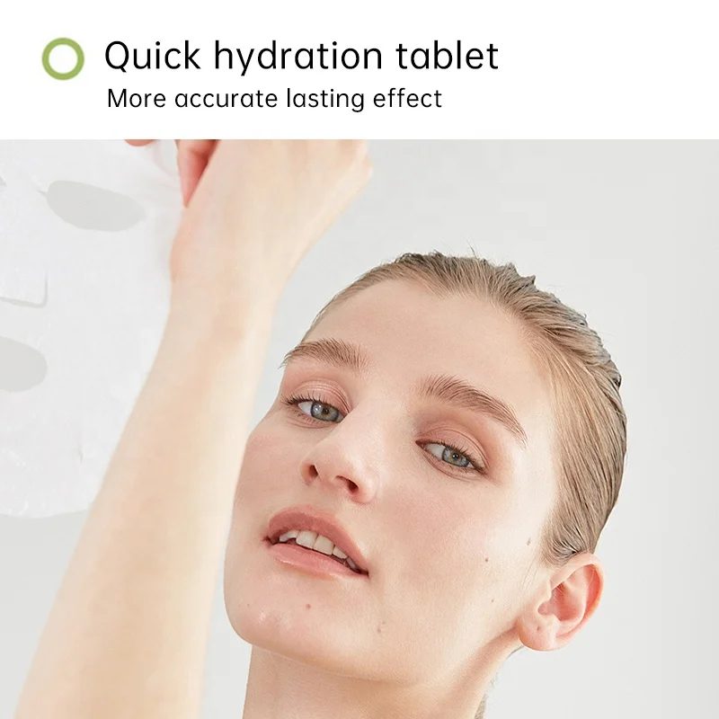 ESCP Private Label Hydrating Moisturizing Anti-Wrinkle Face Mask Ginger Lime Mango Coconut Honey Soothing Repair Sheet